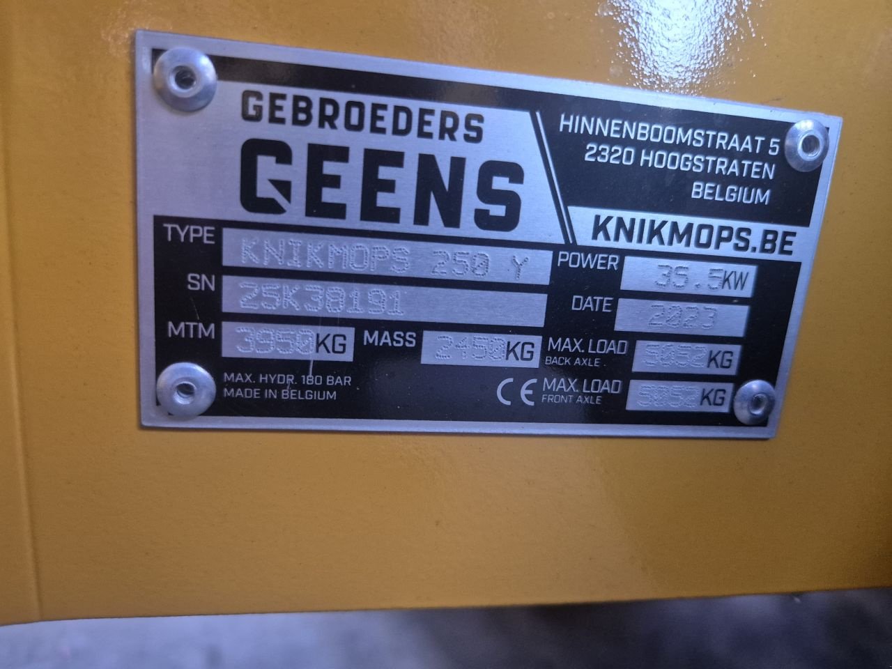 Radlader a típus Knikmops 250, Neumaschine ekkor: Nijeveen (Kép 10)