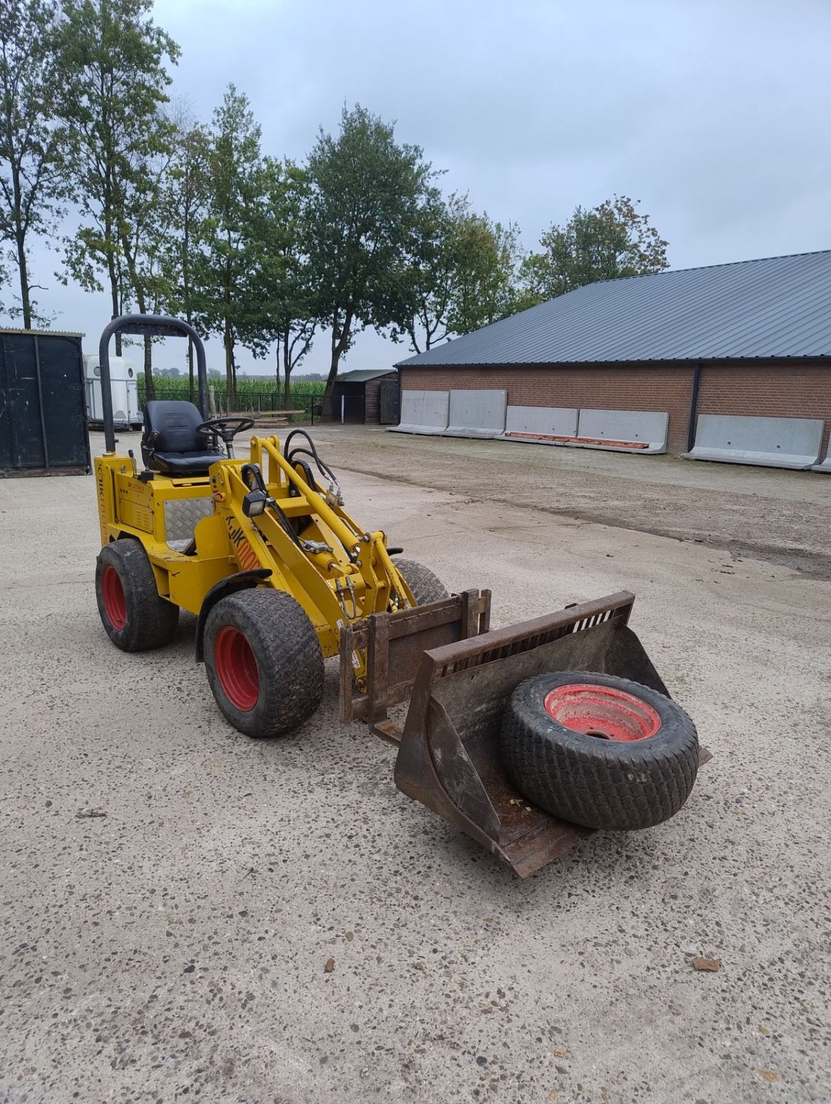 Radlader Türe ait Knikmops Km 130, Gebrauchtmaschine içinde Veldhoven (resim 11)