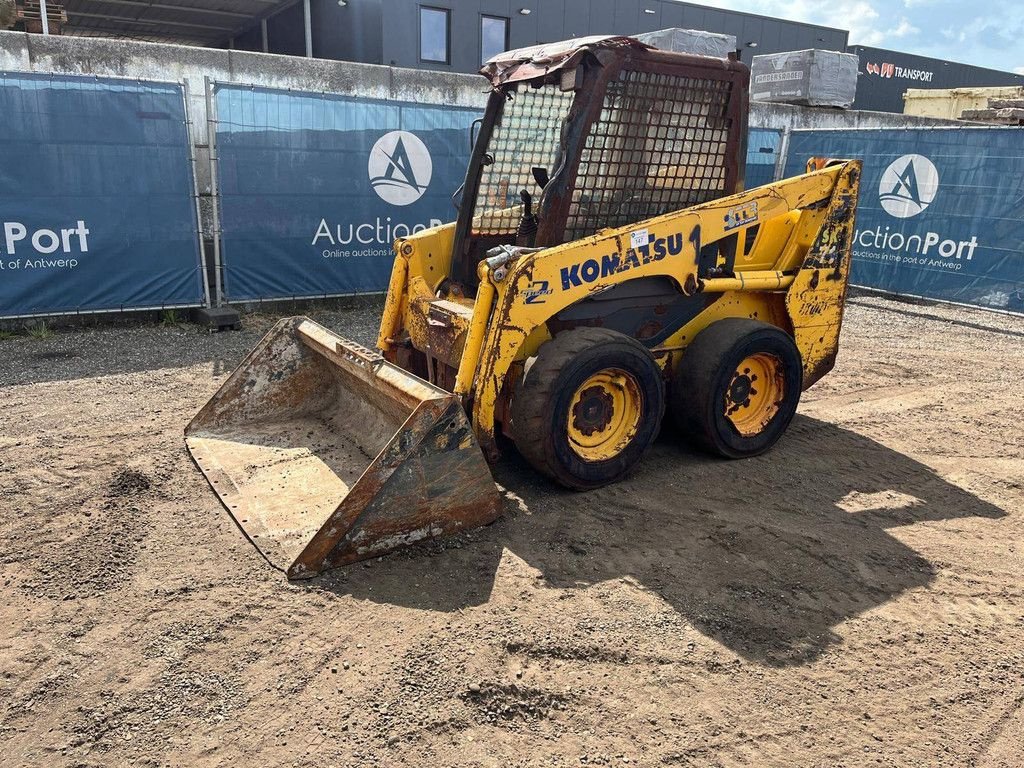 Radlader des Typs Komatsu SK714, Gebrauchtmaschine in Antwerpen (Bild 1)