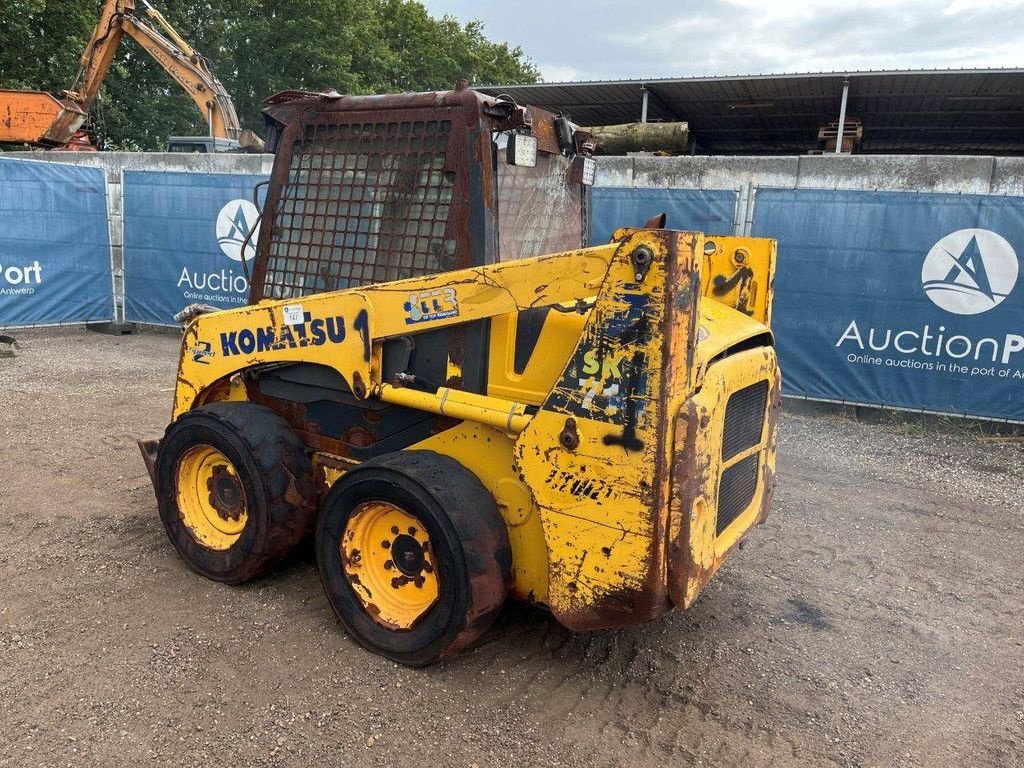 Radlader des Typs Komatsu SK714, Gebrauchtmaschine in Antwerpen (Bild 10)