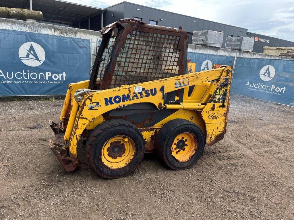 Radlader des Typs Komatsu SK714, Gebrauchtmaschine in Antwerpen (Bild 9)