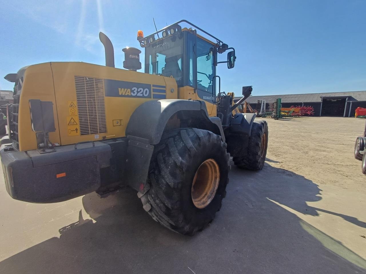 Radlader des Typs Komatsu W320, Gebrauchtmaschine in Skjern (Bild 4)