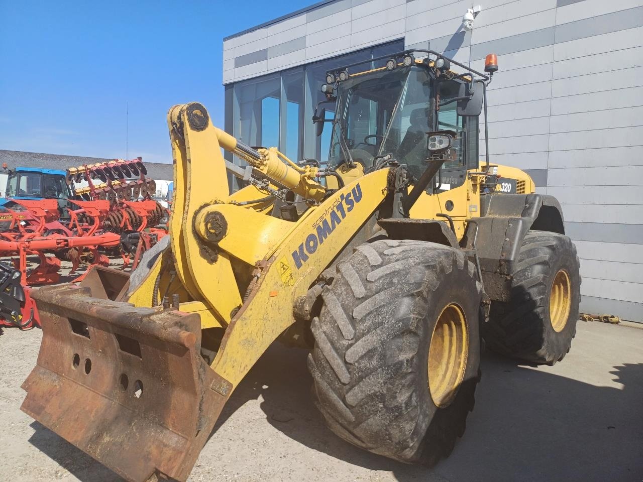 Radlader des Typs Komatsu W320, Gebrauchtmaschine in Skjern (Bild 1)