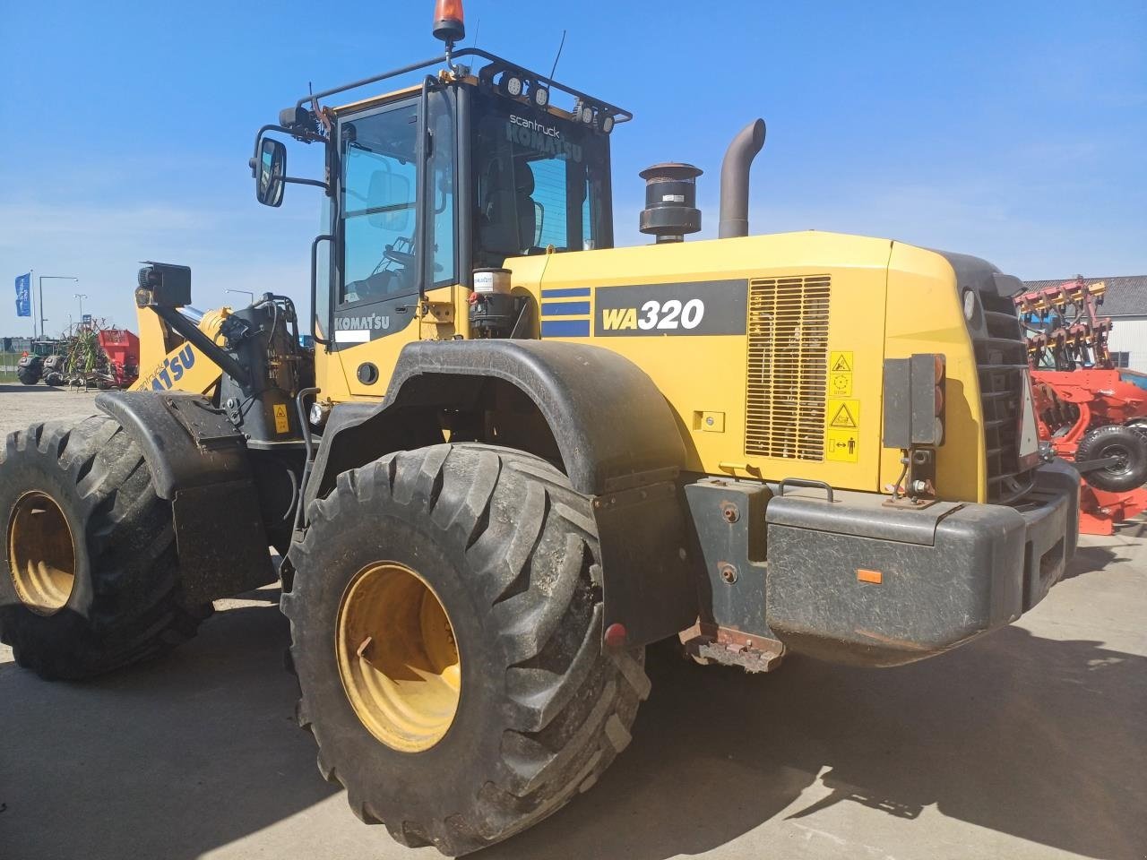 Radlader des Typs Komatsu W320, Gebrauchtmaschine in Skjern (Bild 2)