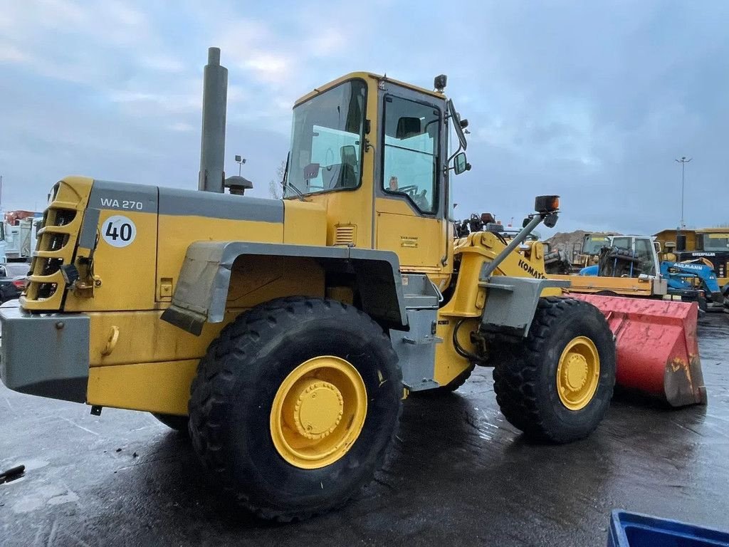 Radlader des Typs Komatsu WA-270 Wheel Loader Good Condition, Gebrauchtmaschine in 'S-Hertogenbosch (Bild 7)