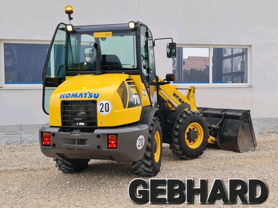 Radlader za tip Komatsu WA 70-5 Radlader mit Schaufel und Palettengabel Hoflader, Gebrauchtmaschine u Großschönbrunn (Slika 14)