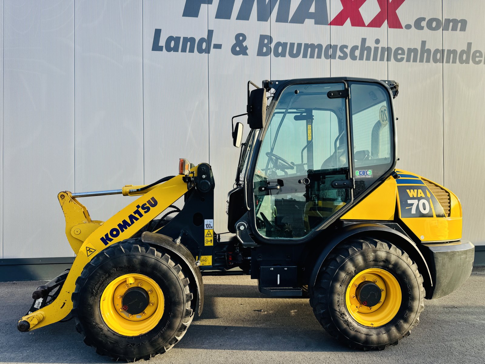 Radlader of the type Komatsu WA 70-7, Gebrauchtmaschine in Falkenstein (Picture 2)