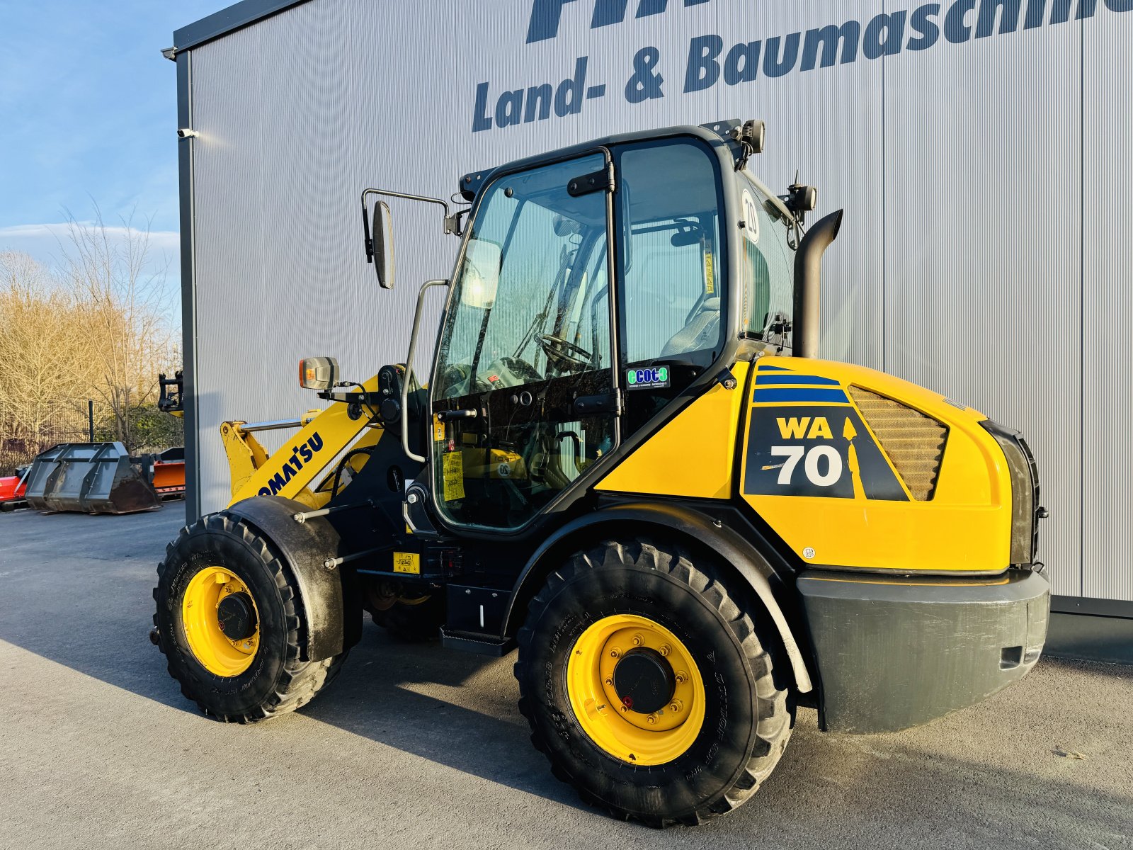 Radlader of the type Komatsu WA 70-7, Gebrauchtmaschine in Falkenstein (Picture 5)