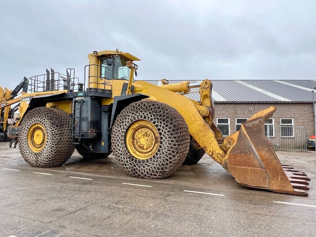 Radlader des Typs Komatsu WA 800-3E0 Good Working Condition / CE Certified, Gebrauchtmaschine in Veldhoven (Bild 7)