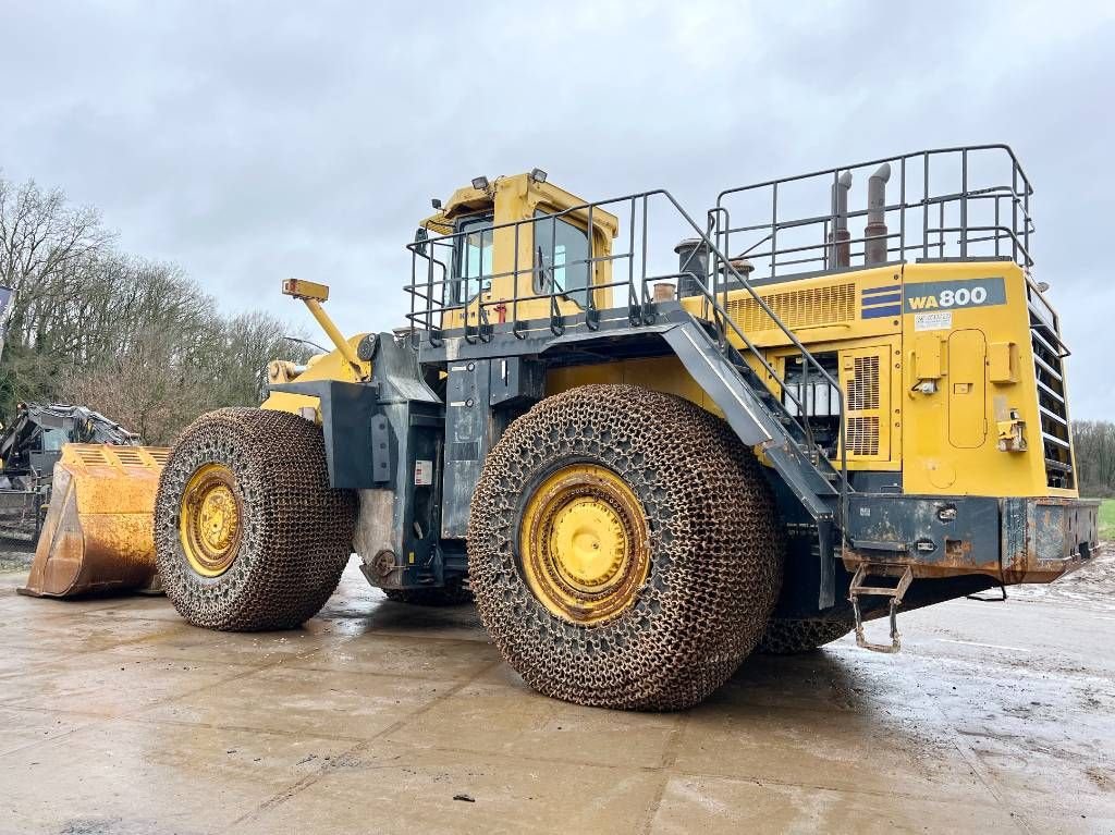 Radlader des Typs Komatsu WA 800-3E0 Good Working Condition / CE Certified, Gebrauchtmaschine in Veldhoven (Bild 3)