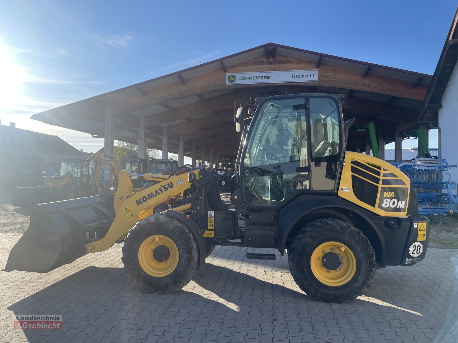 Radlader van het type Komatsu WA 80M-7, Gebrauchtmaschine in Mühldorf (Foto 1)