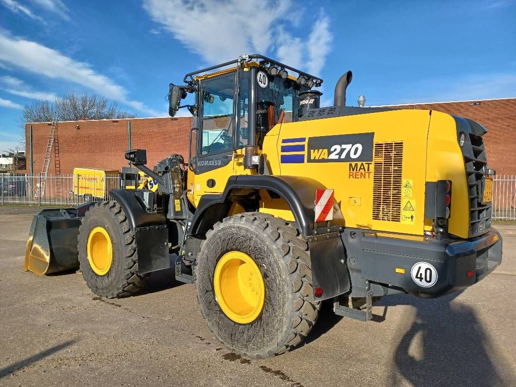 Radlader van het type Komatsu WA270-8E0, Gebrauchtmaschine in Overijse (Foto 7)