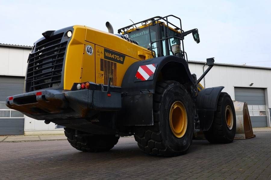 Radlader des Typs Komatsu WA470-8 Diesel, 4x4 Drive, Tamtron Weighting Syste, Gebrauchtmaschine in Groenlo (Bild 10)