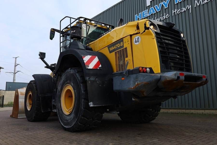 Radlader del tipo Komatsu WA470-8 Diesel, 4x4 Drive, Tamtron Weighting Syste, Gebrauchtmaschine en Groenlo (Imagen 11)