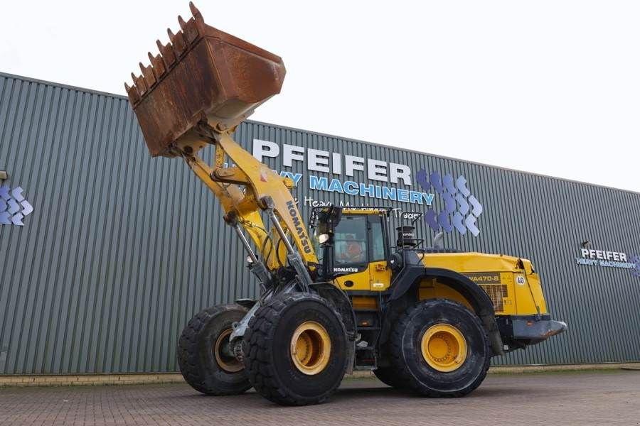 Radlader del tipo Komatsu WA470-8 Diesel, 4x4 Drive, Tamtron Weighting Syste, Gebrauchtmaschine In Groenlo (Immagine 3)