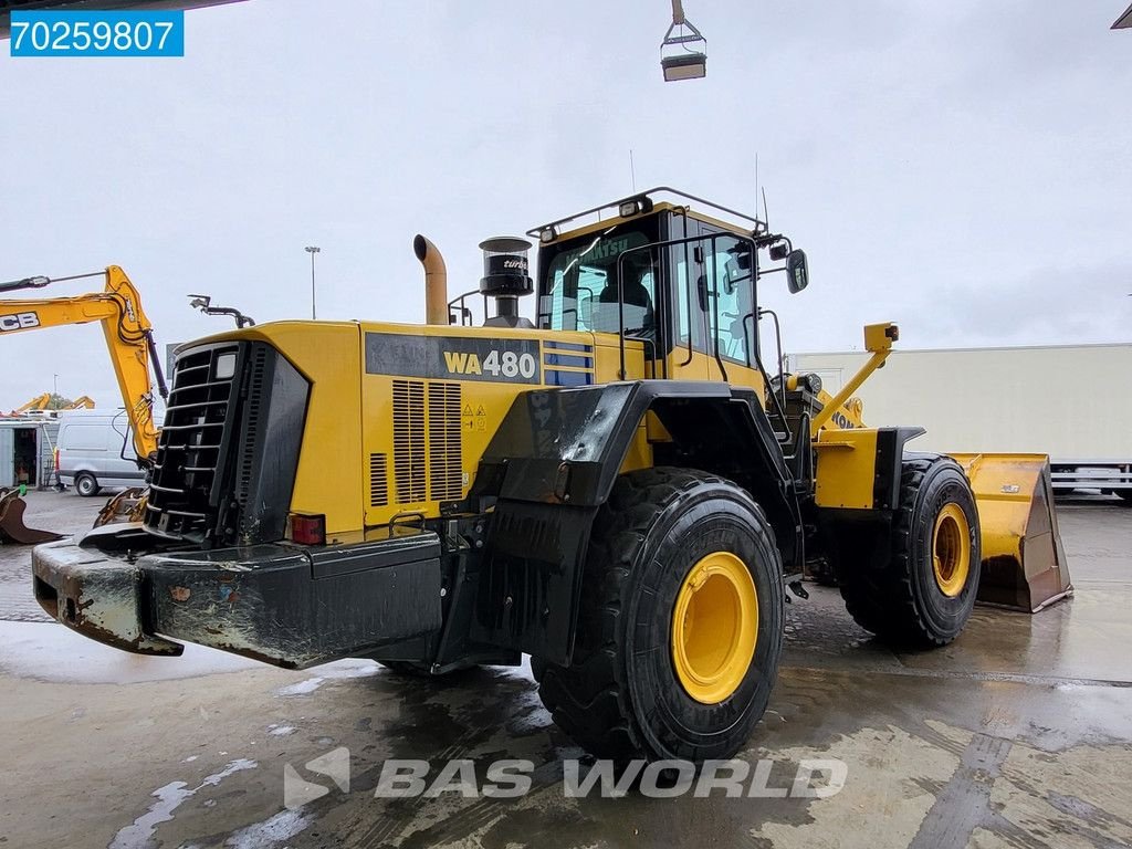 Radlader van het type Komatsu WA480 -6 GERMAN MACHINE, Gebrauchtmaschine in Veghel (Foto 8)