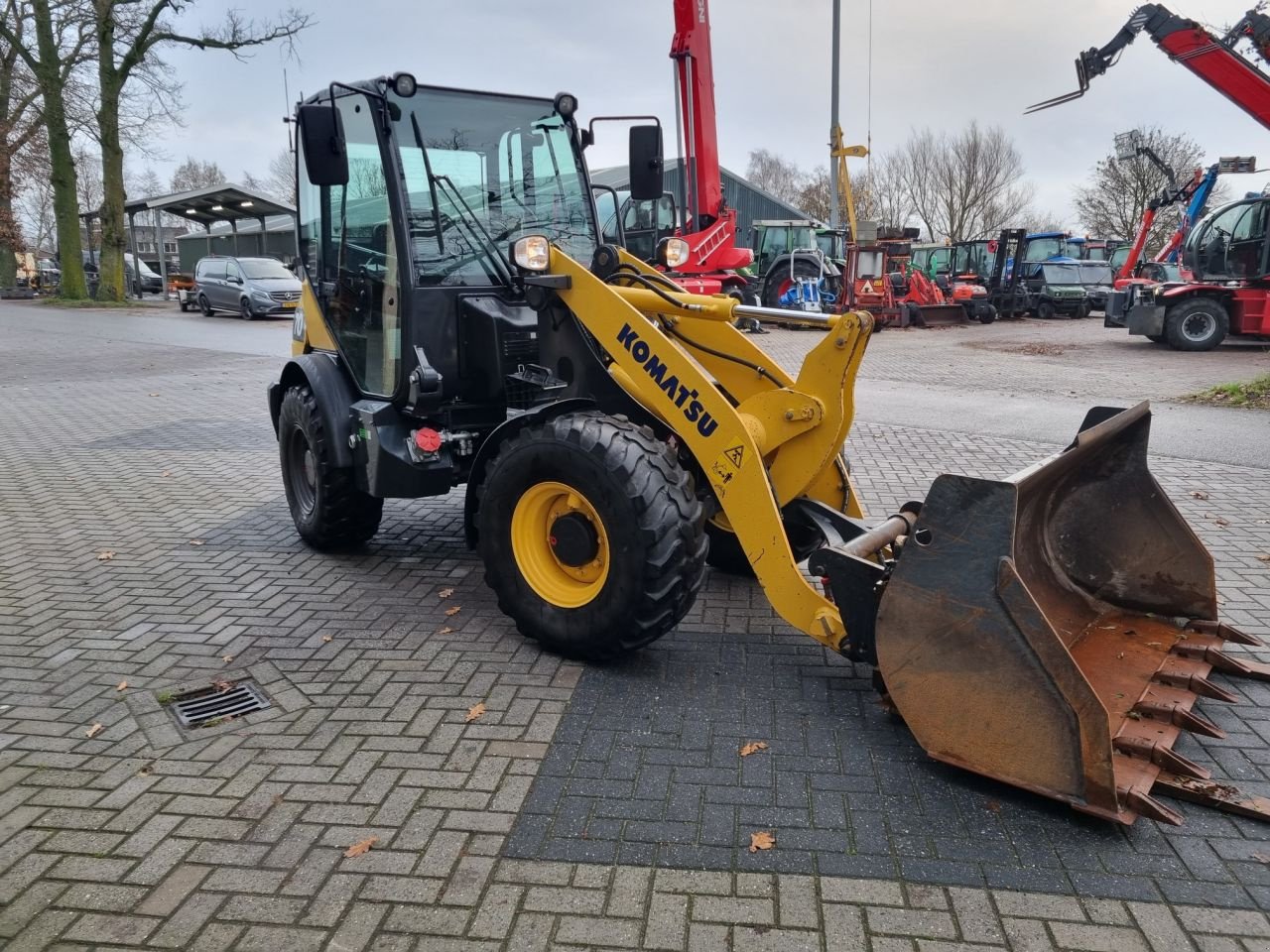 Radlader del tipo Komatsu WA70, Gebrauchtmaschine en Lunteren (Imagen 5)