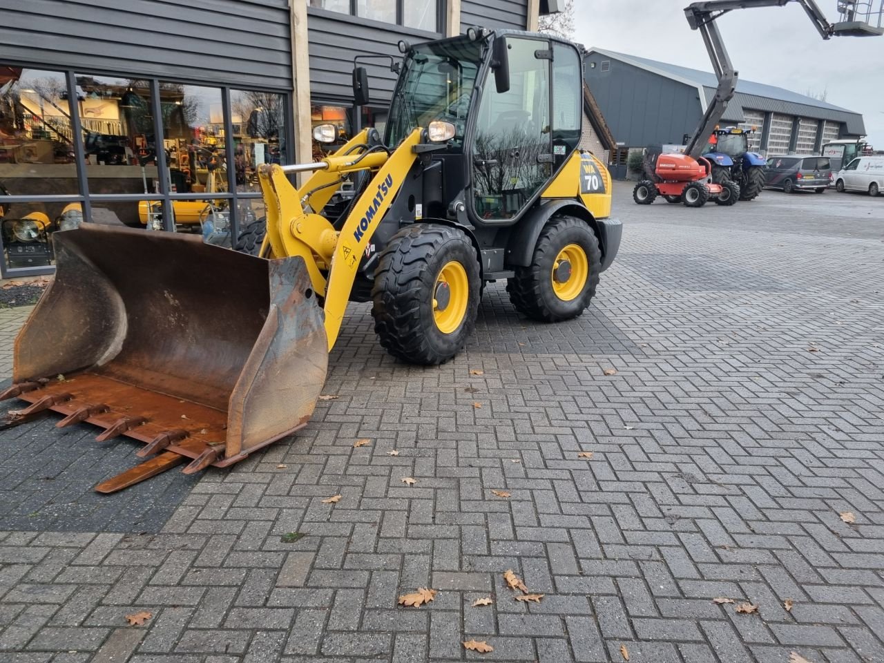 Radlader del tipo Komatsu WA70, Gebrauchtmaschine en Lunteren (Imagen 2)