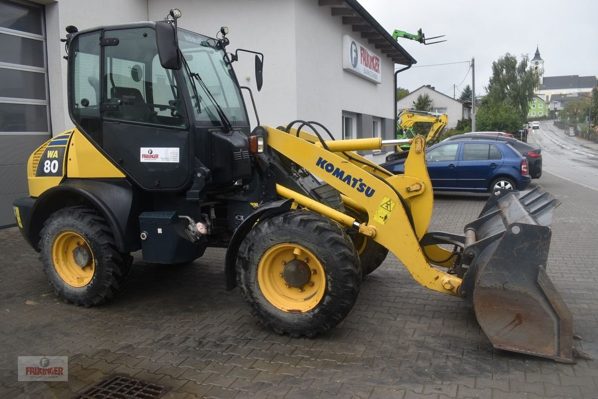 Radlader του τύπου Komatsu WA80-6 mit Straßenzulassung, Gebrauchtmaschine σε Putzleinsdorf (Φωτογραφία 2)