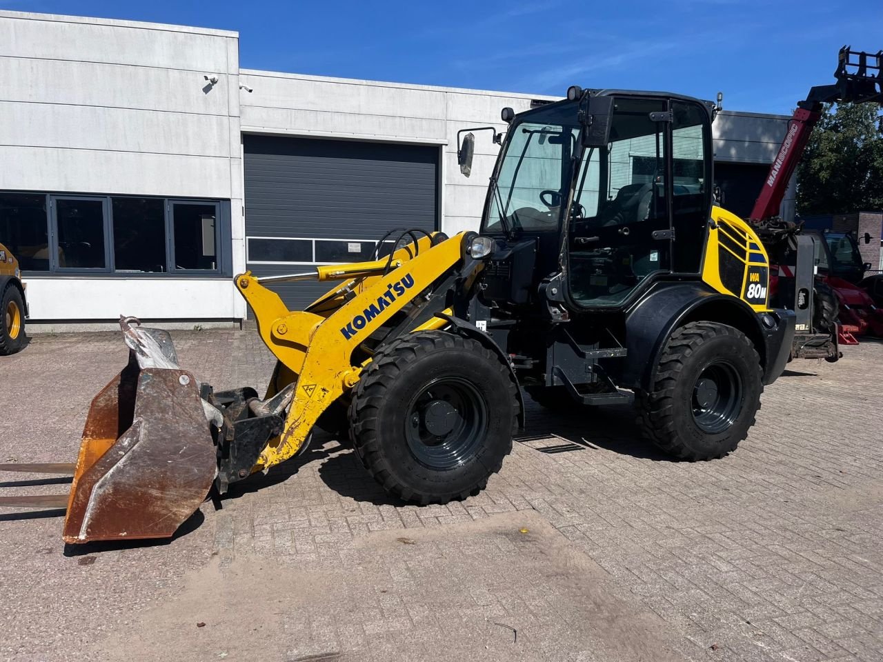 Radlader van het type Komatsu WA80, Gebrauchtmaschine in Doetinchem (Foto 1)