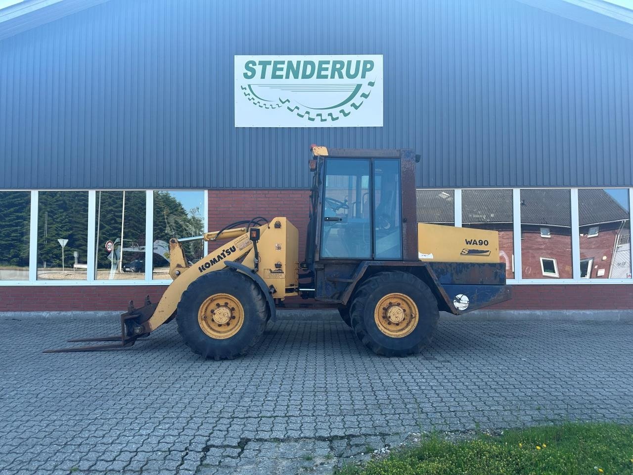 Radlader typu Komatsu WA90, Gebrauchtmaschine w Rødding (Zdjęcie 1)