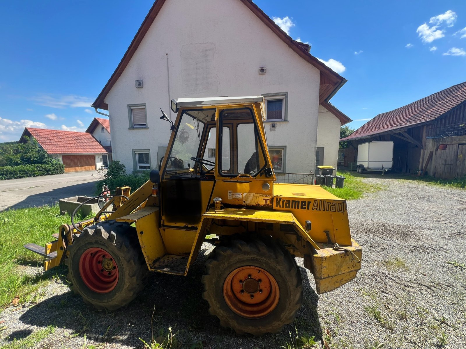 Radlader van het type Kramer 312 SE, Gebrauchtmaschine in Wangen  (Foto 2)