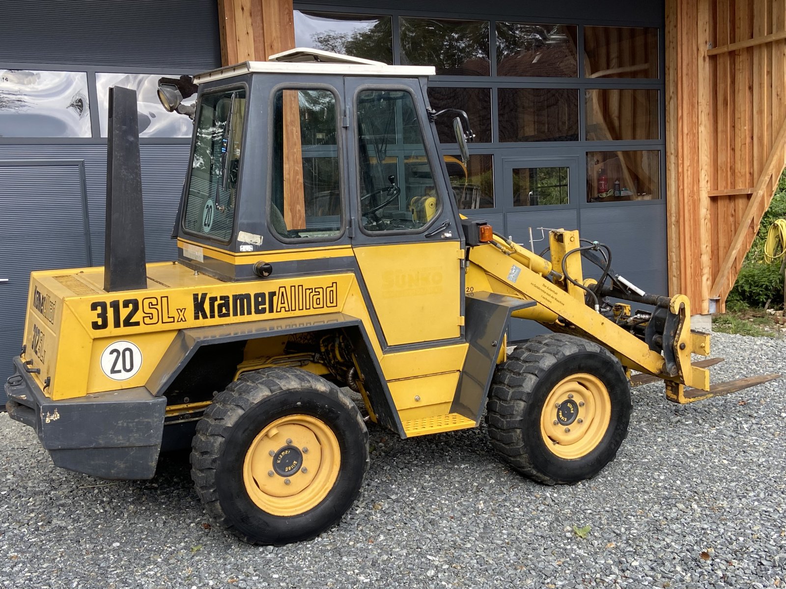 Radlader za tip Kramer 312 SLX, Gebrauchtmaschine u Friedenfels (Slika 3)