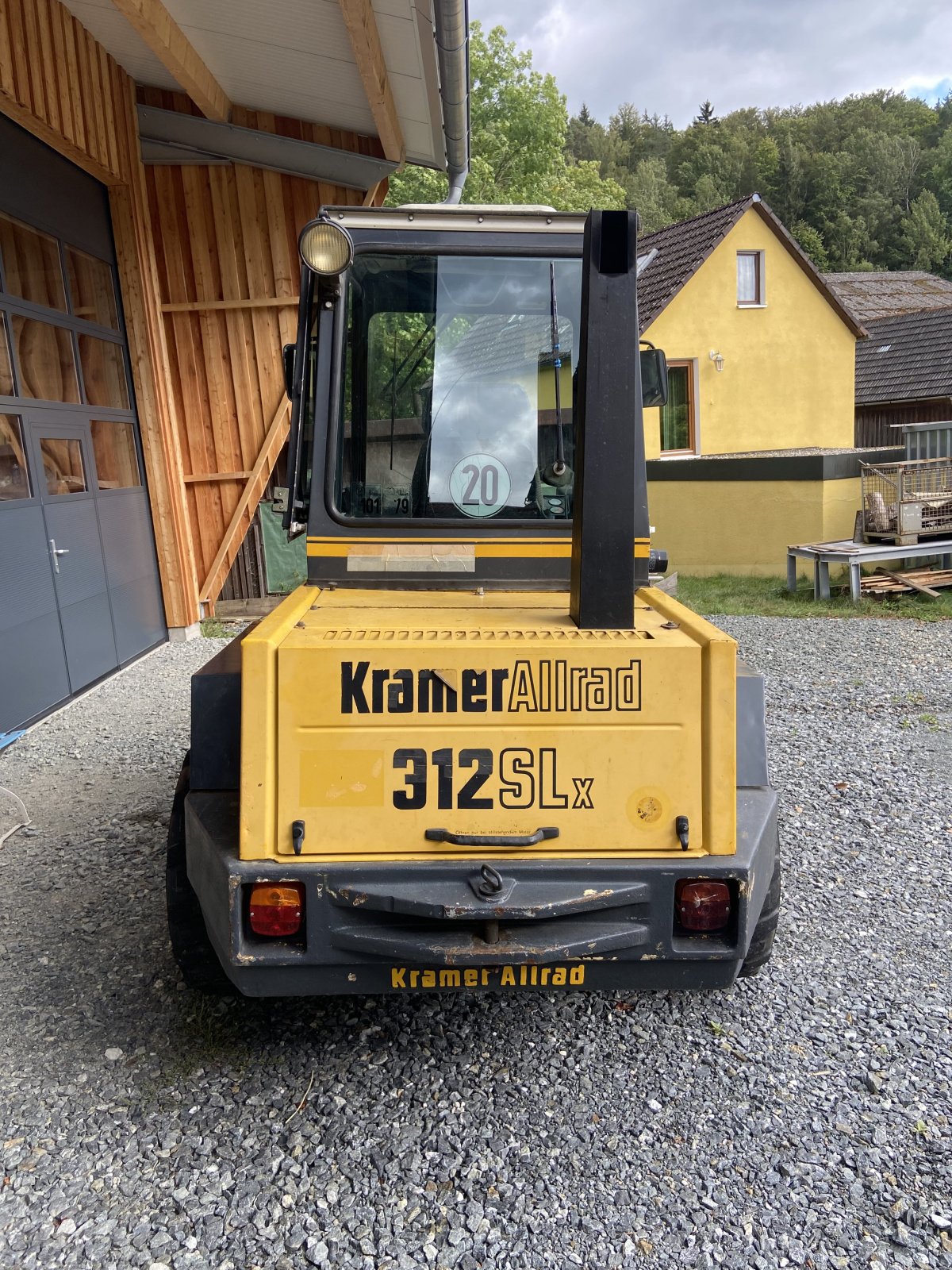 Radlader typu Kramer 312 SLX, Gebrauchtmaschine w Friedenfels (Zdjęcie 5)