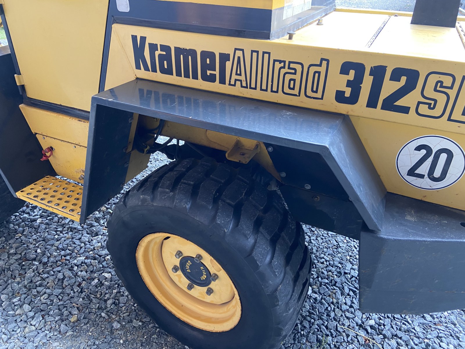 Radlader tipa Kramer 312 SLX, Gebrauchtmaschine u Friedenfels (Slika 8)