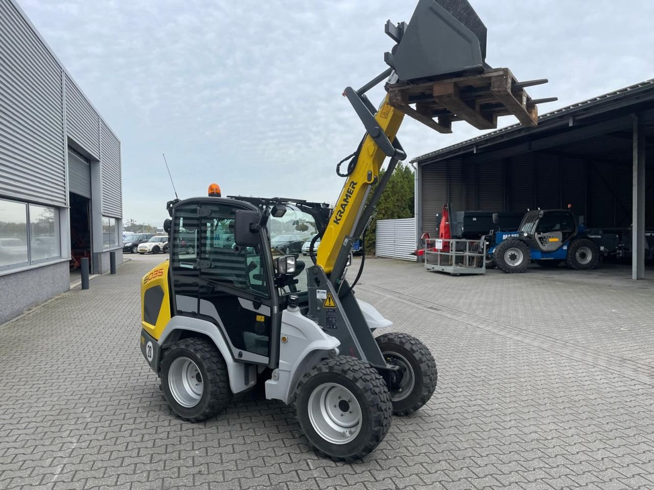 Radlader typu Kramer 5035 mini wiellader / shovel, Gebrauchtmaschine w Roermond (Zdjęcie 7)