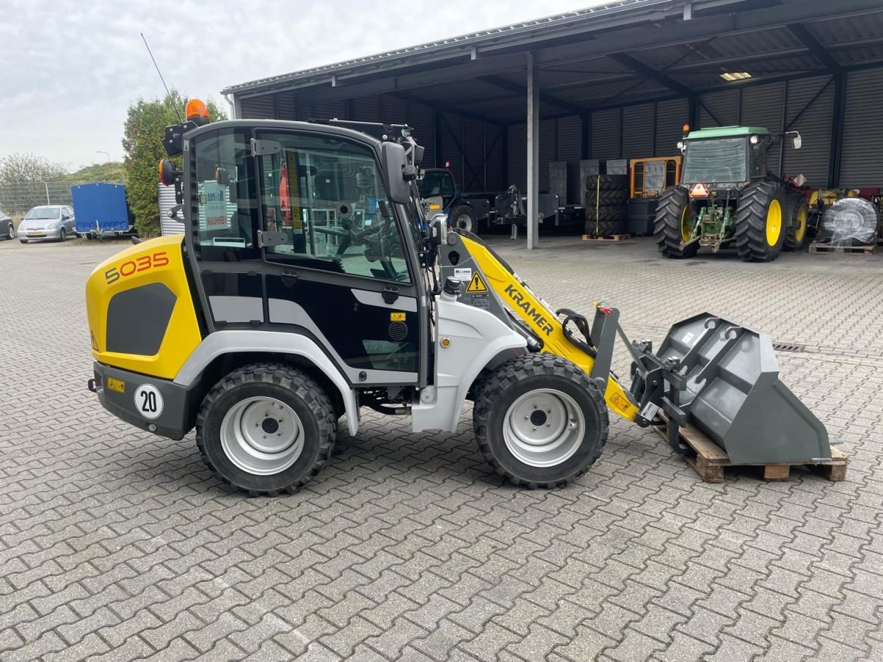 Radlader Türe ait Kramer 5035 mini wiellader / shovel, Gebrauchtmaschine içinde Roermond (resim 9)