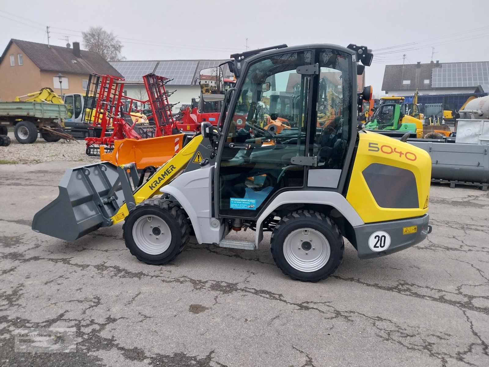 Radlader van het type Kramer 5040, Gebrauchtmaschine in Stetten (Foto 1)