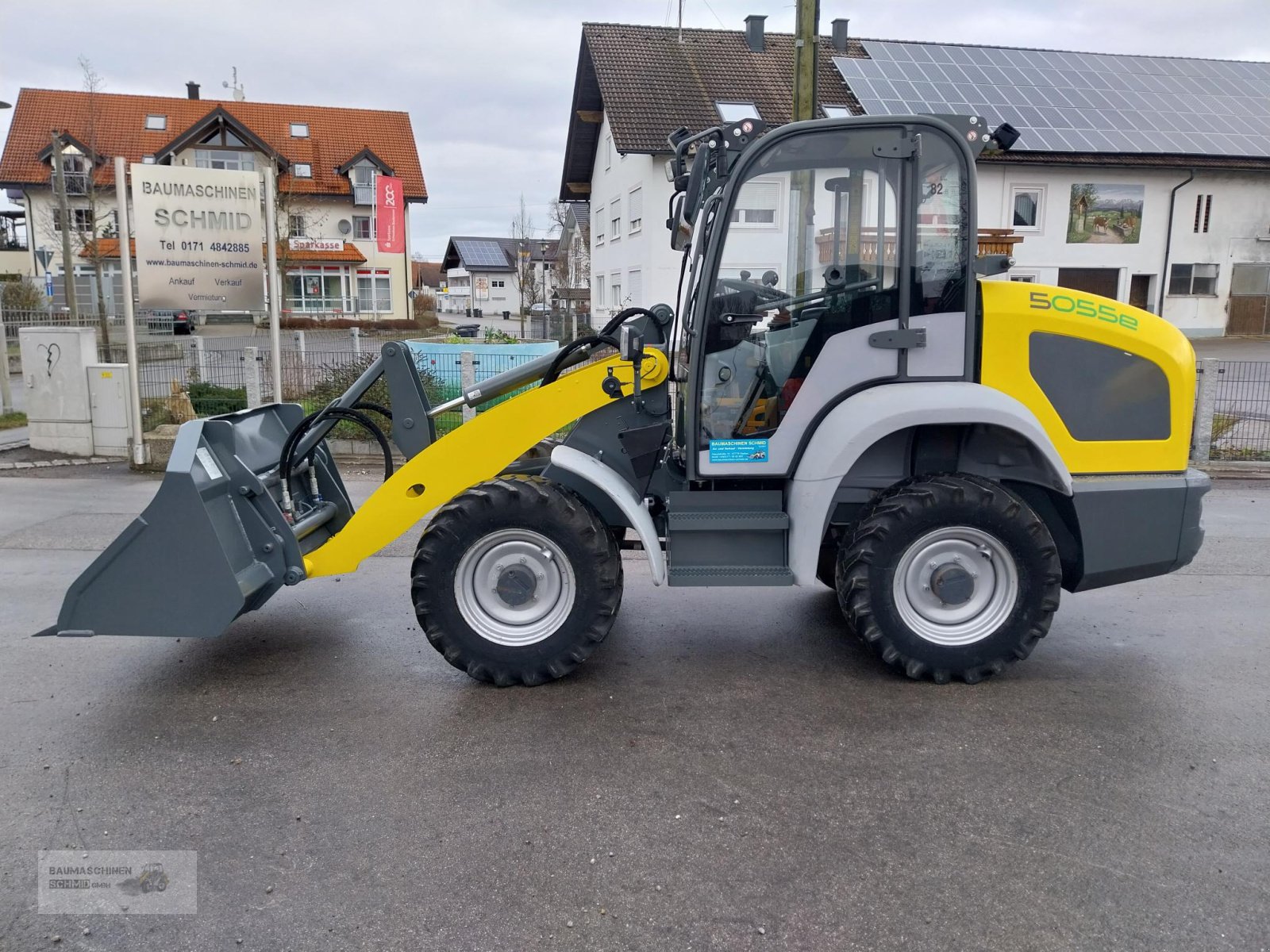 Radlader del tipo Kramer 5055E Elektrolader, Gebrauchtmaschine en Stetten (Imagen 1)