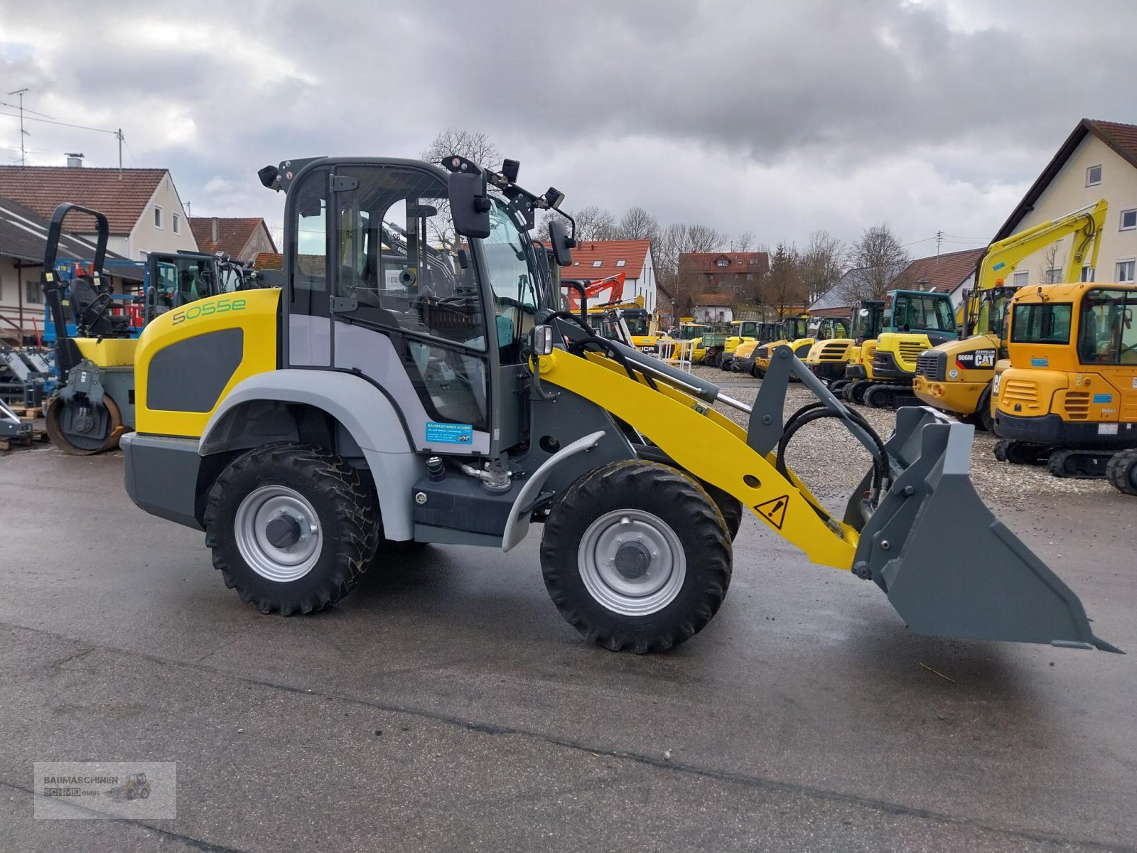 Radlader del tipo Kramer 5055E Elektrolader, Gebrauchtmaschine en Stetten (Imagen 3)