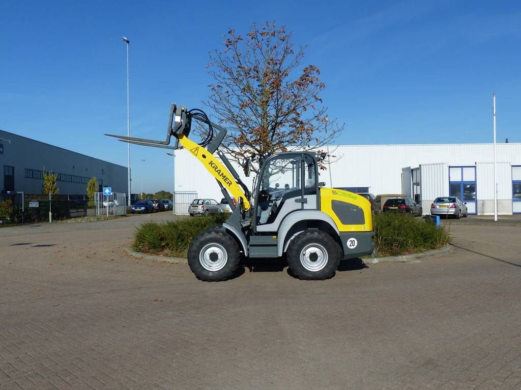 Radlader typu Kramer 5055e FULL ELECTRIC NEW BUCKET + FORKS, Gebrauchtmaschine w Sittard (Zdjęcie 7)