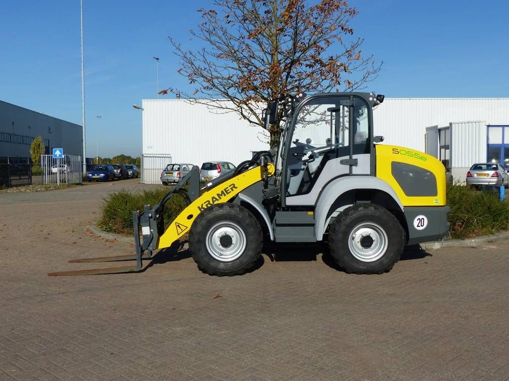 Radlader van het type Kramer 5055e FULL ELECTRIC NEW BUCKET + FORKS, Gebrauchtmaschine in Sittard (Foto 2)