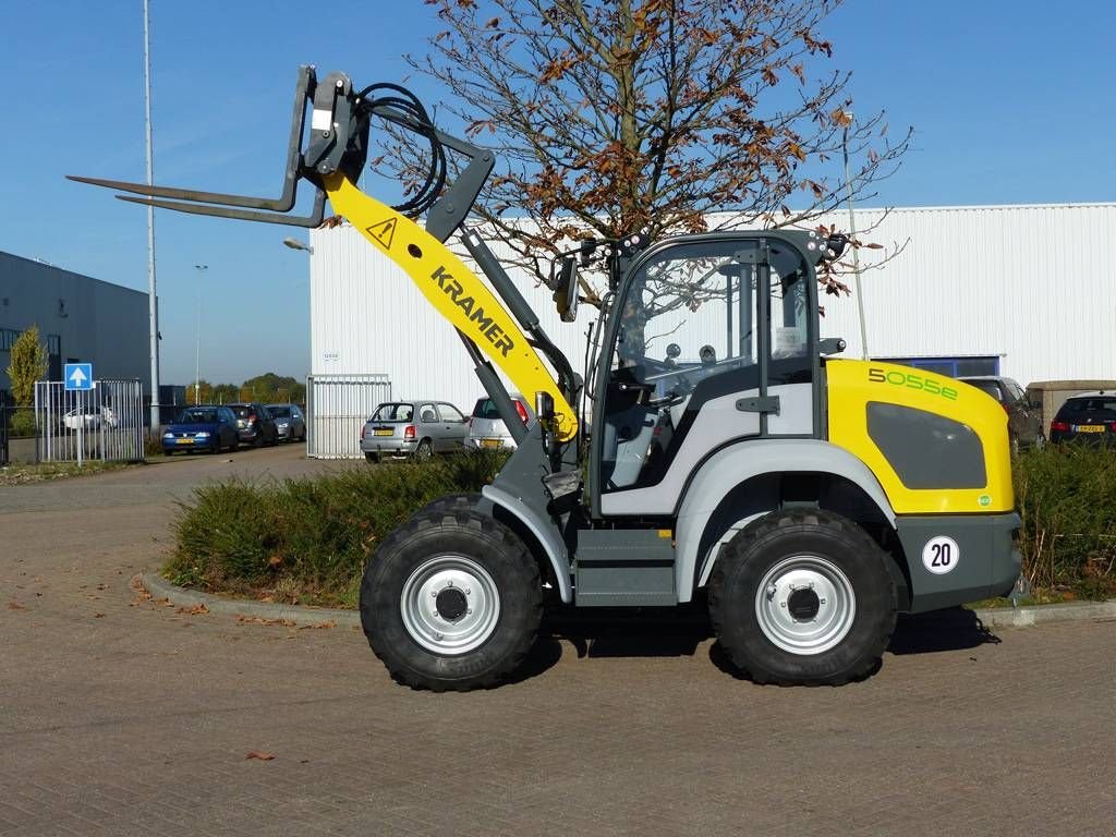 Radlader van het type Kramer 5055e FULL ELECTRIC NEW BUCKET + FORKS, Gebrauchtmaschine in Sittard (Foto 5)