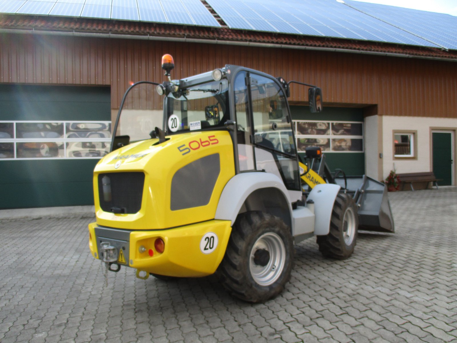 Radlader van het type Kramer 5065, Gebrauchtmaschine in Windorf (Foto 5)