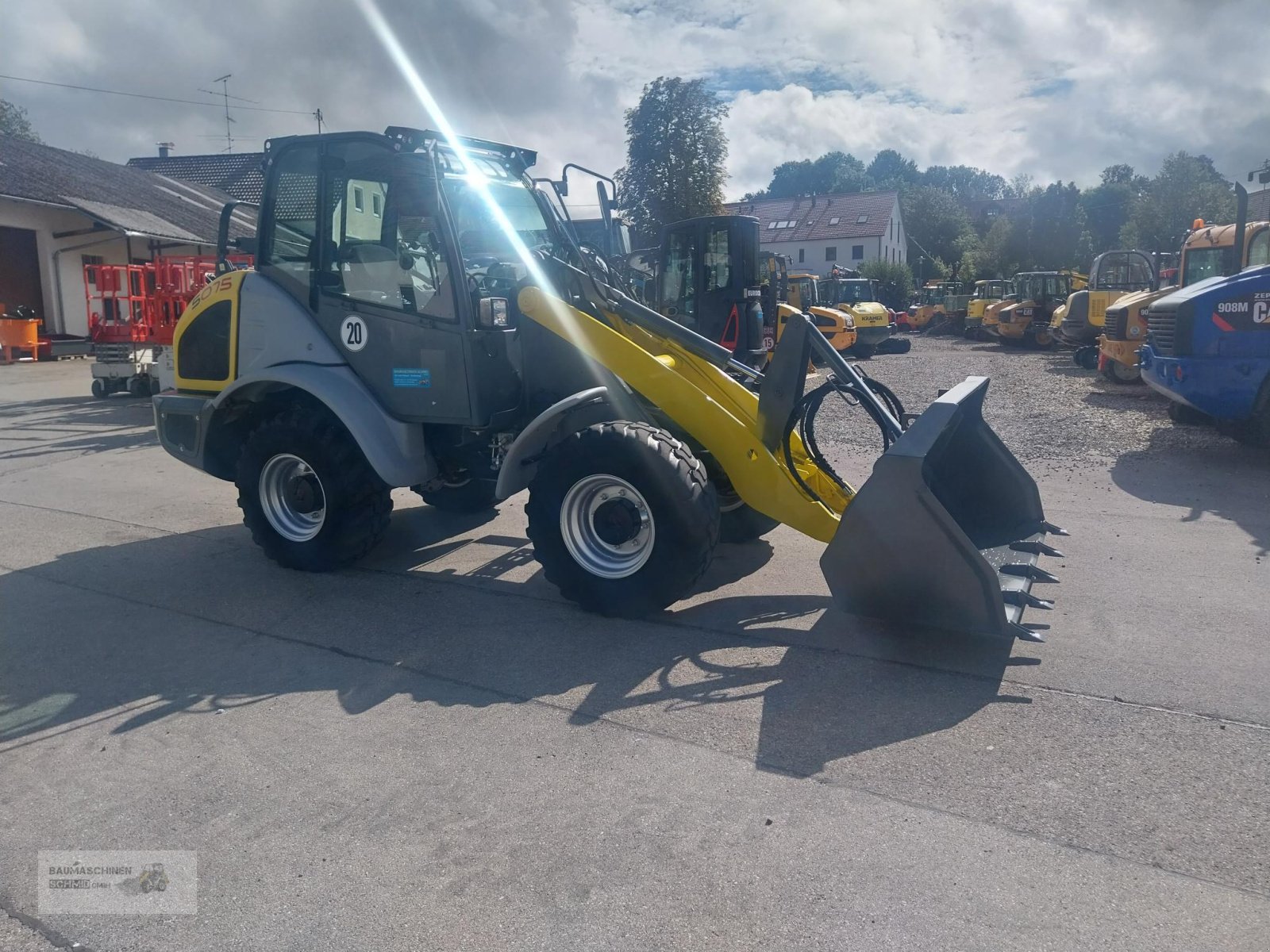 Radlader des Typs Kramer 5075 nur 1400 Stunden, Gebrauchtmaschine in Stetten (Bild 3)