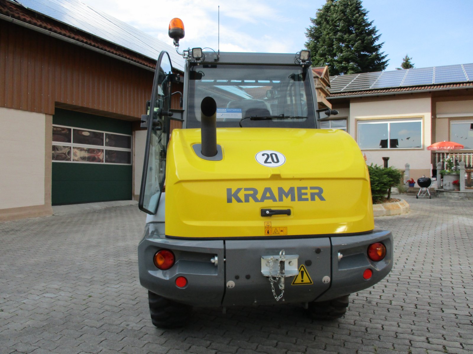 Radlader van het type Kramer 5075, Gebrauchtmaschine in Windorf (Foto 4)