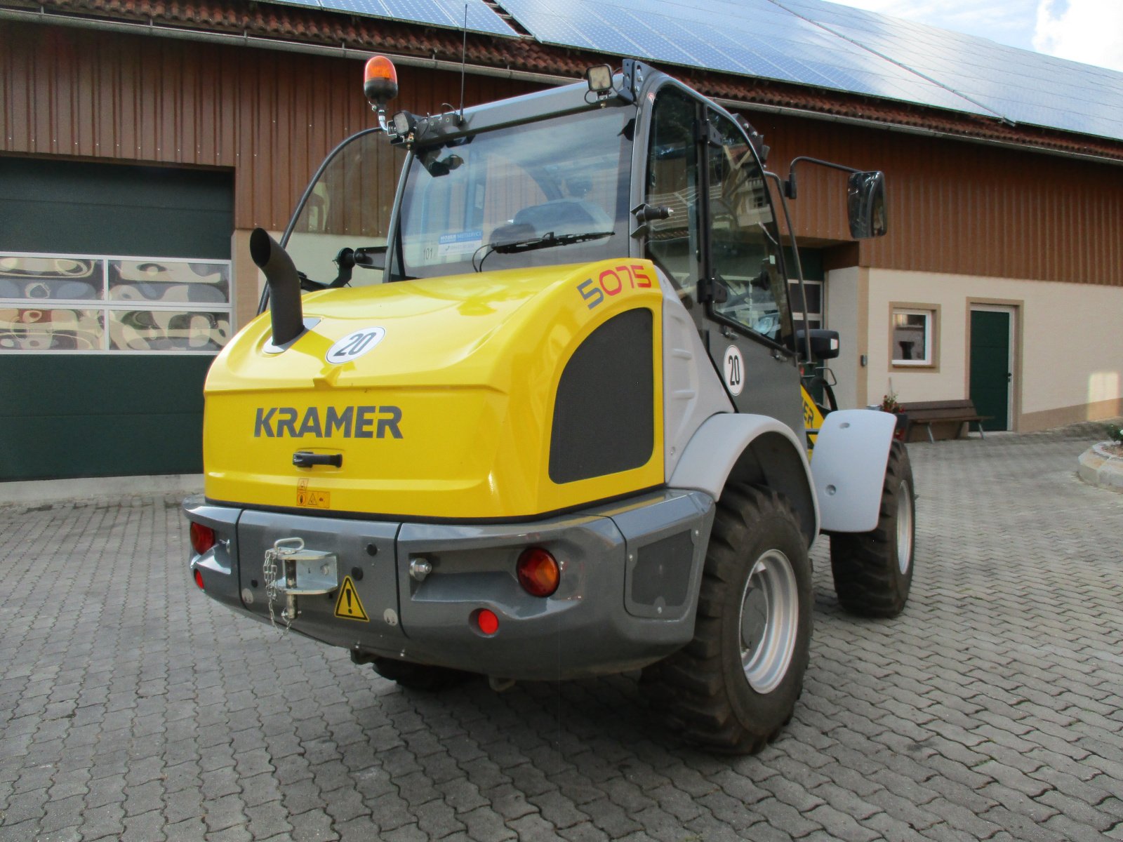 Radlader van het type Kramer 5075, Gebrauchtmaschine in Windorf (Foto 5)