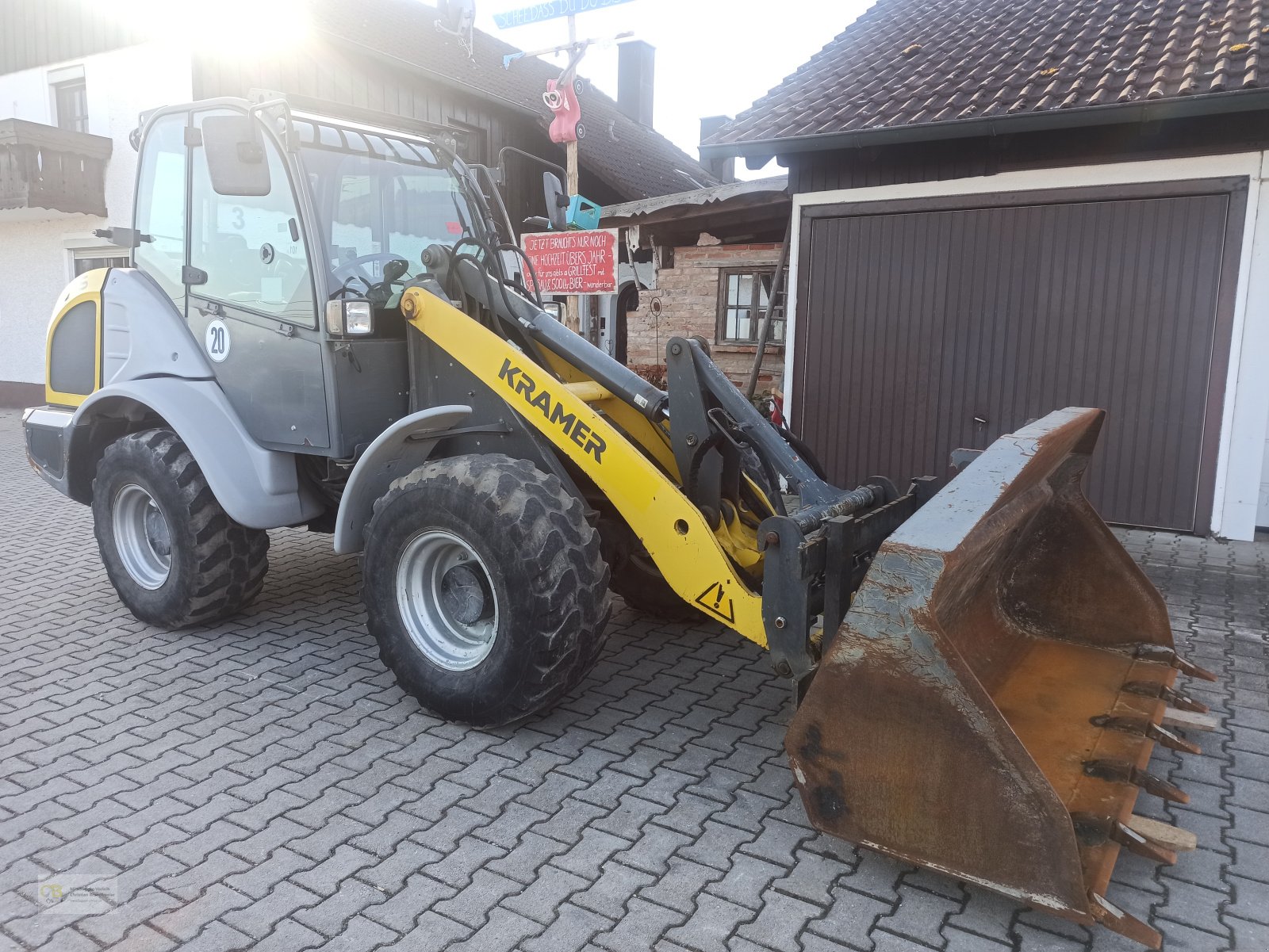 Radlader tip Kramer 5095, Gebrauchtmaschine in Vilsheim (Poză 2)