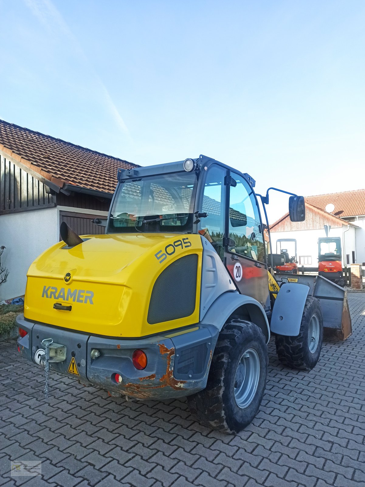 Radlader tip Kramer 5095, Gebrauchtmaschine in Vilsheim (Poză 3)