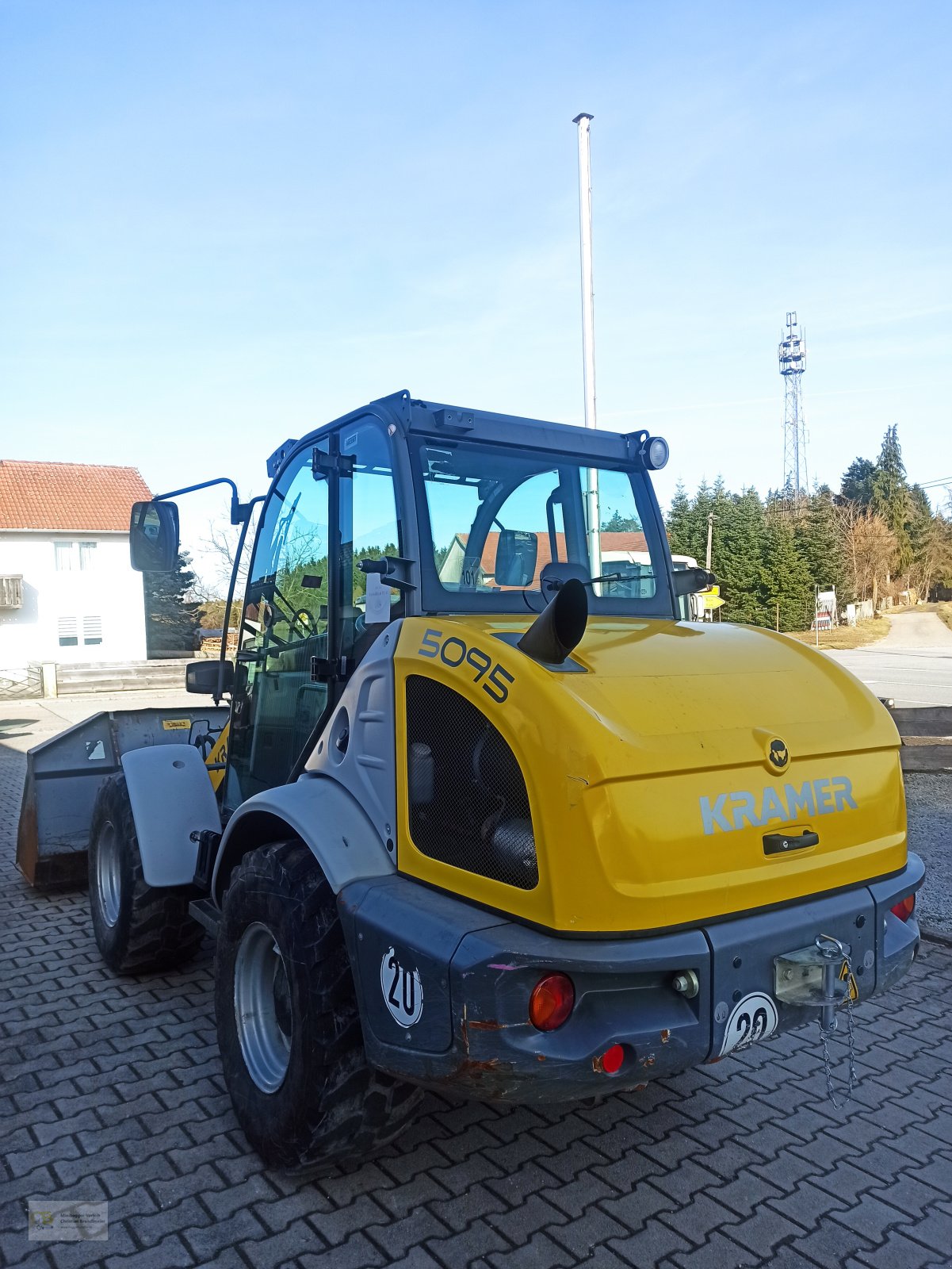 Radlader tip Kramer 5095, Gebrauchtmaschine in Vilsheim (Poză 4)