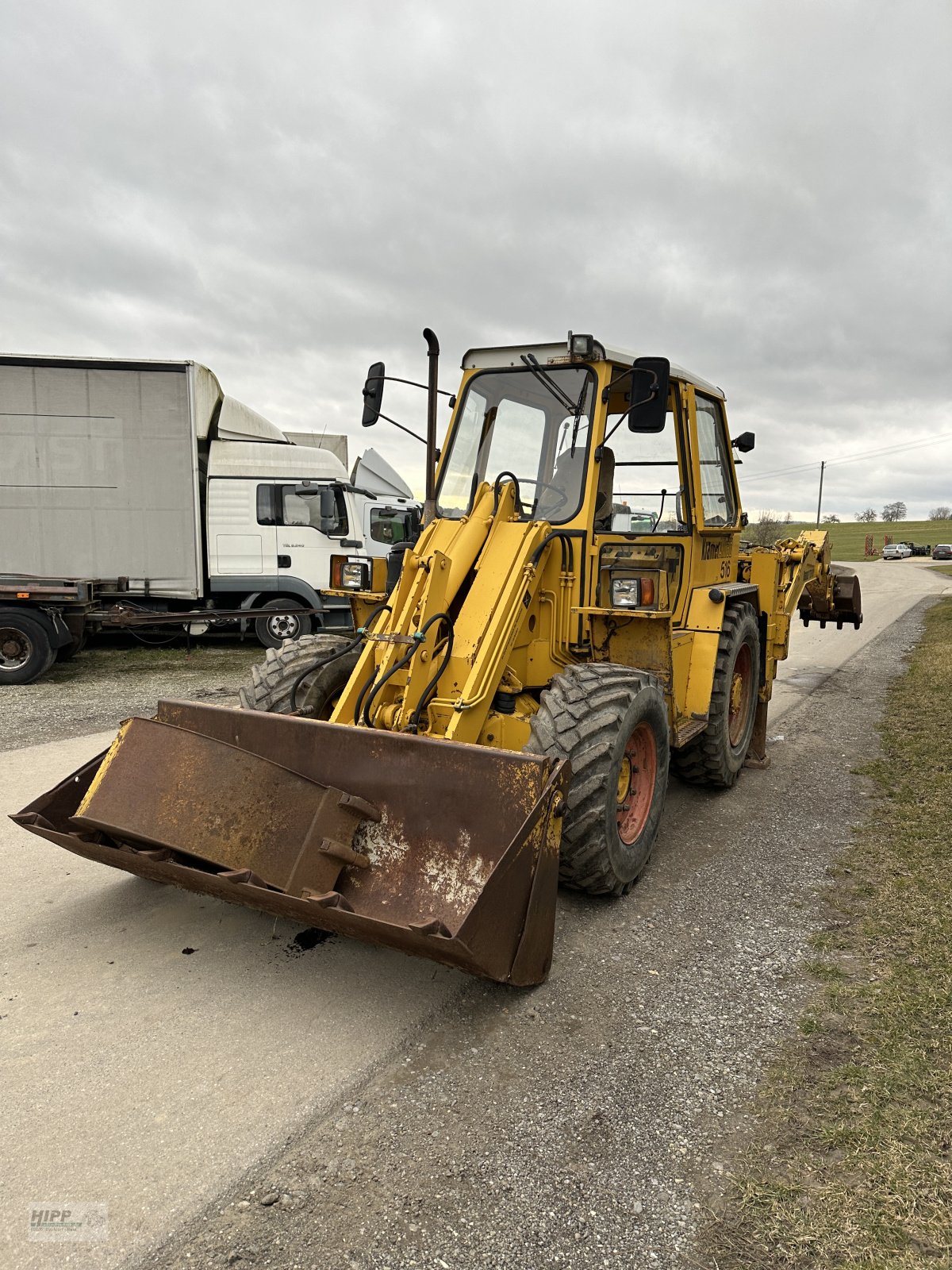 Radlader типа Kramer 513 Bagger / Schaufellader, Gebrauchtmaschine в Sauldorf (Фотография 9)