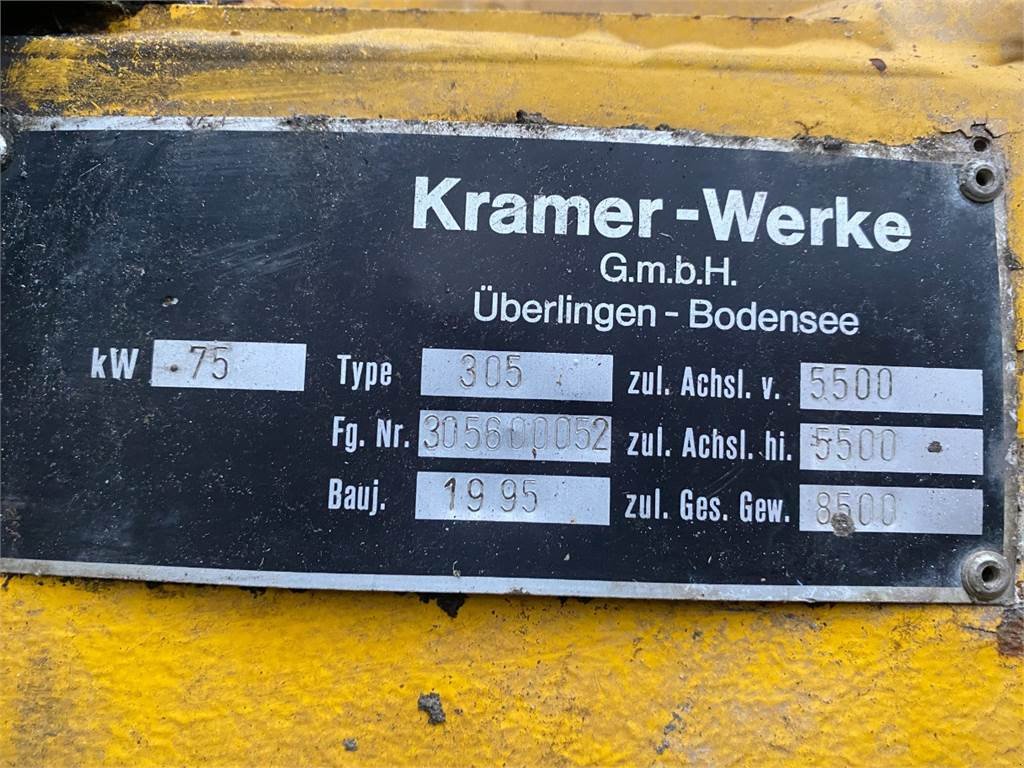 Radlader of the type Kramer 712, Gebrauchtmaschine in Hemmet (Picture 4)