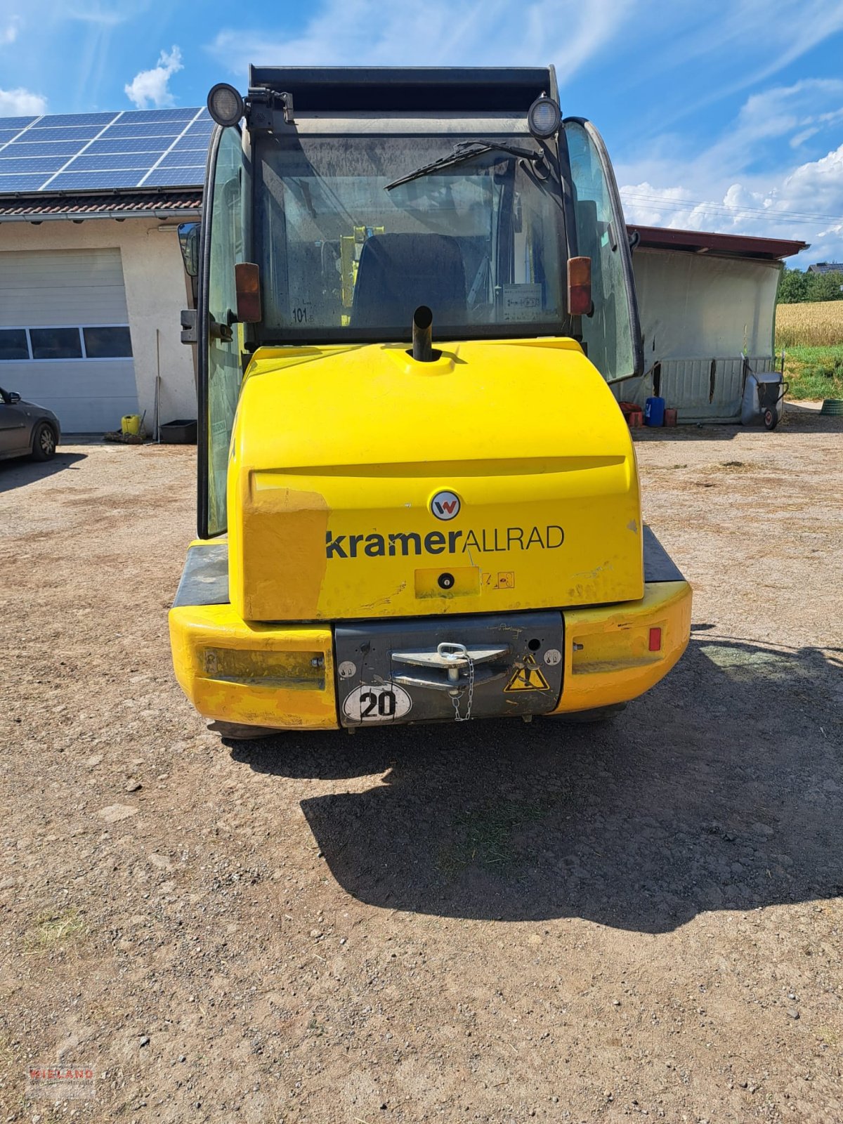 Radlader van het type Kramer 750 T, Gebrauchtmaschine in Lossburg-Wittendorf (Foto 2)