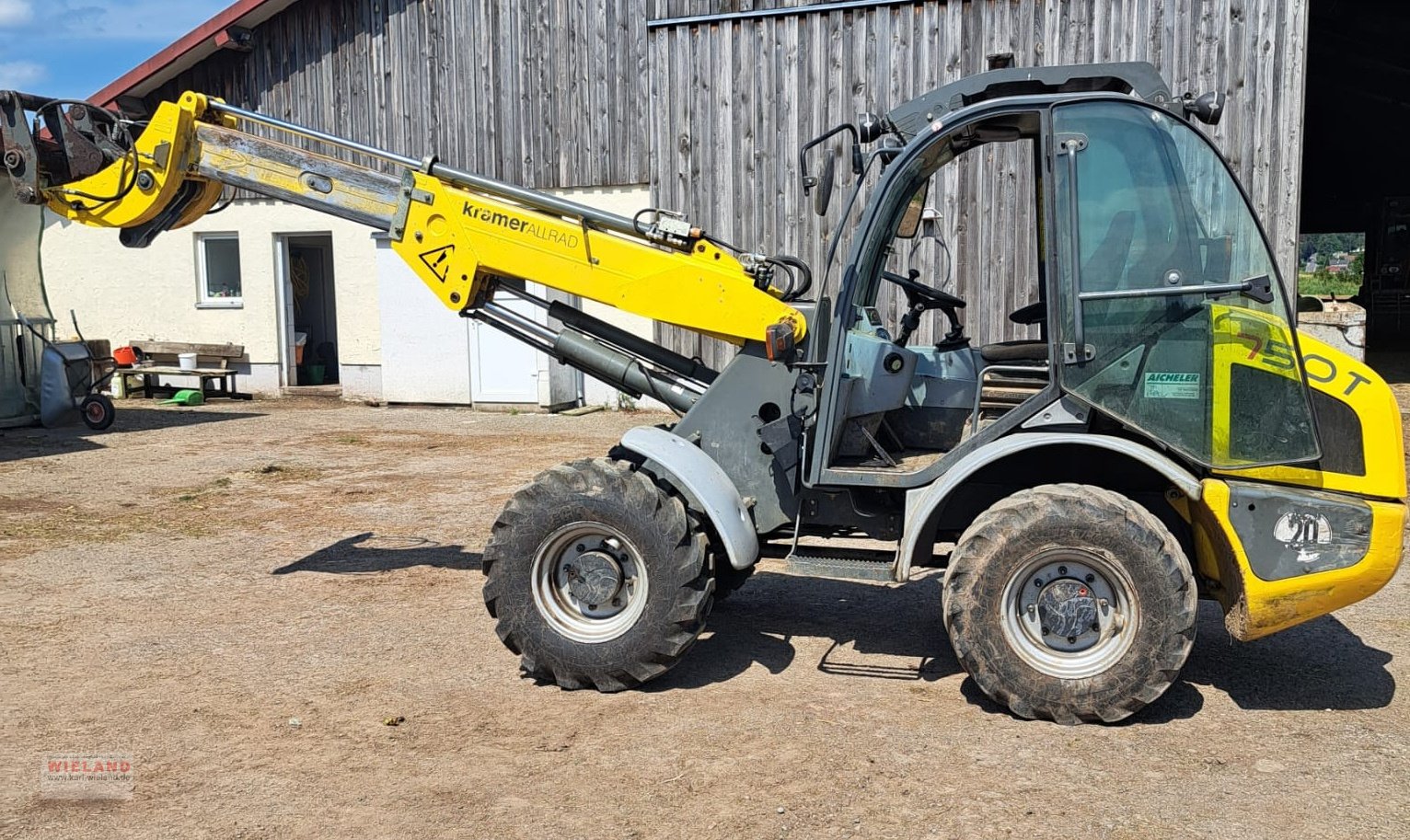 Radlader del tipo Kramer 750 T, Gebrauchtmaschine en Lossburg-Wittendorf (Imagen 3)