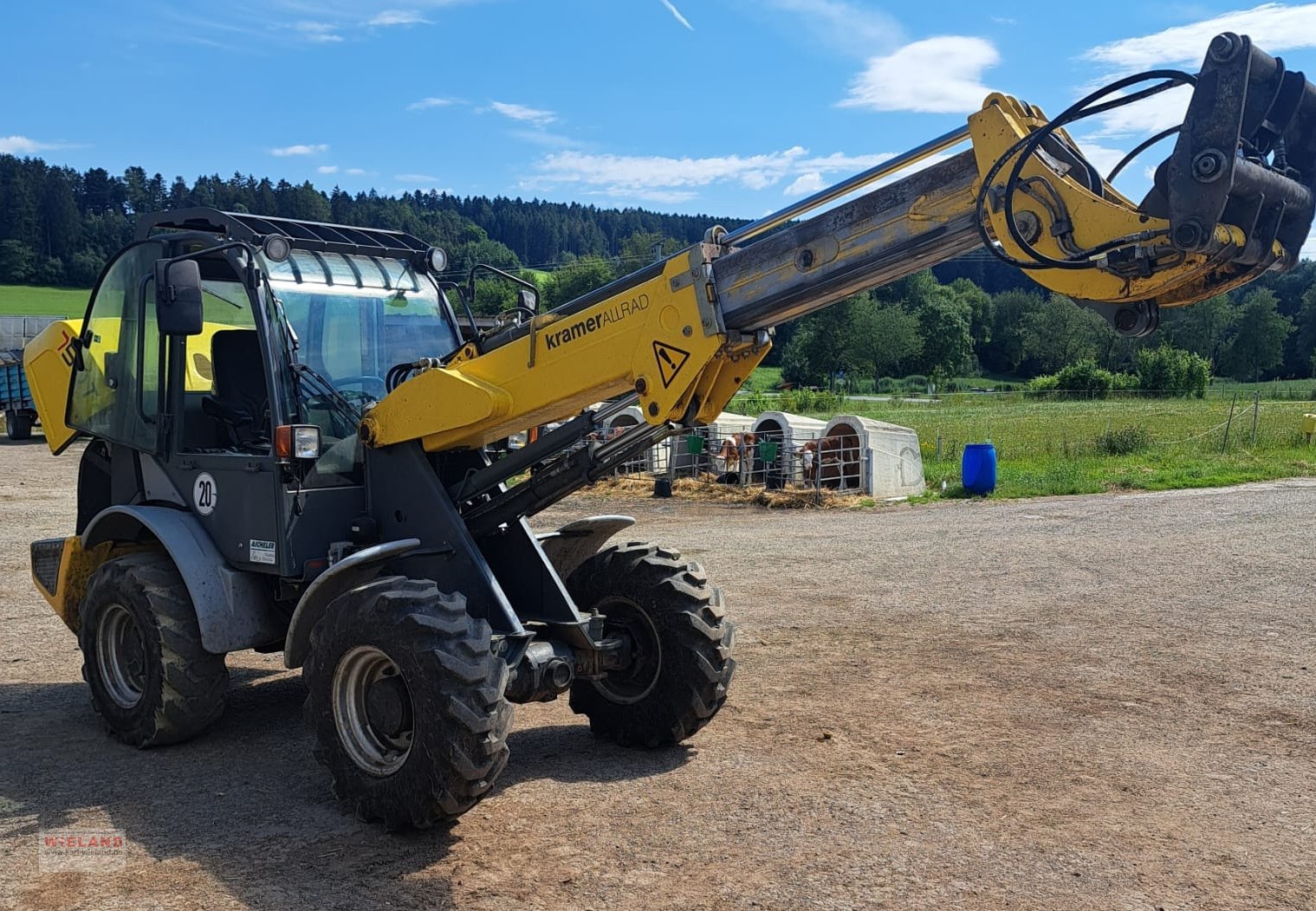 Radlader typu Kramer 750 T, Gebrauchtmaschine v Lossburg-Wittendorf (Obrázek 5)