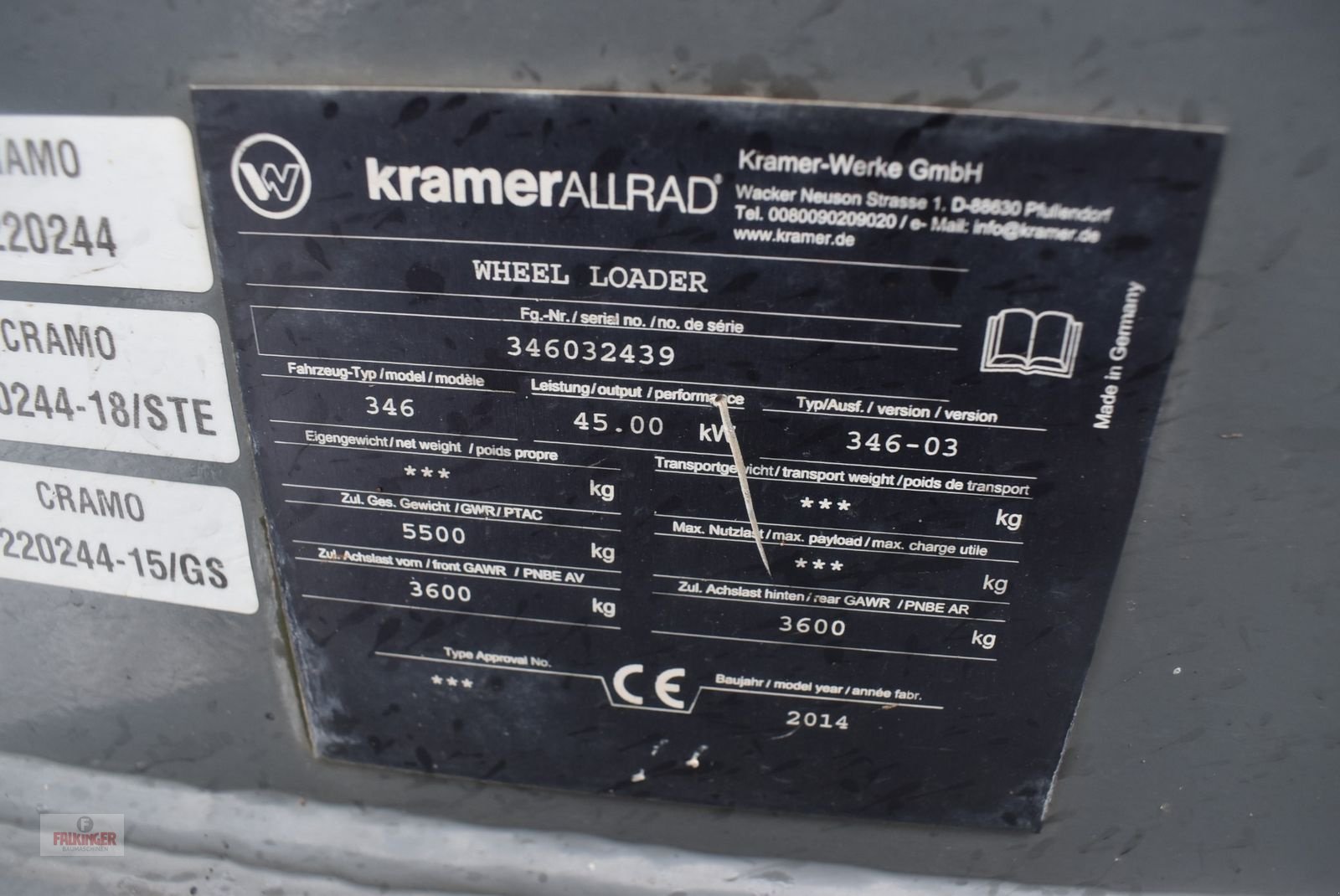 Radlader typu Kramer 750, Gebrauchtmaschine v Putzleinsdorf (Obrázek 12)